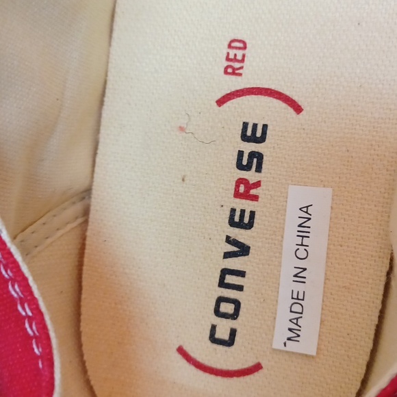 NWT  Converse product red all star Oxford men's 9.5 women's 11.5 M9696 - Picture 2 of 9